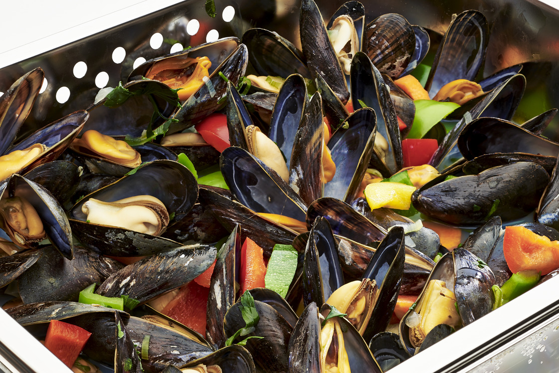 Moules à la vapeur cuiseur vapeur Dejelin