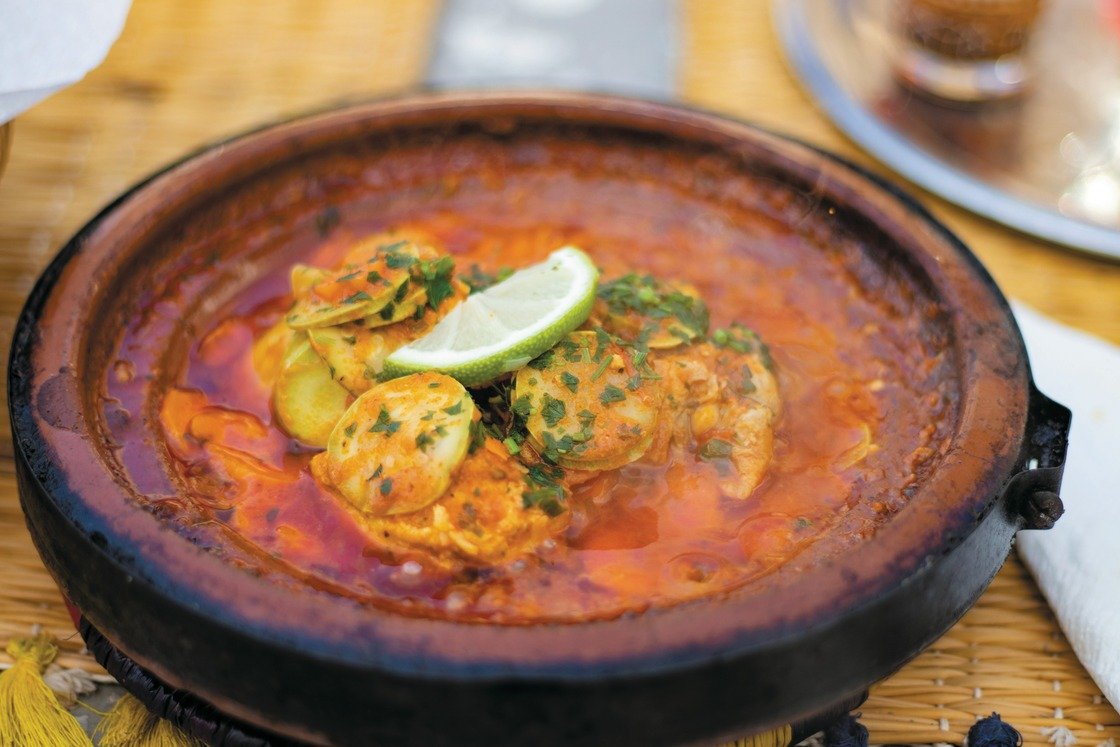 tajine de poulet au citron