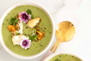 Recette Gazpacho vert Blender Nutrisoup